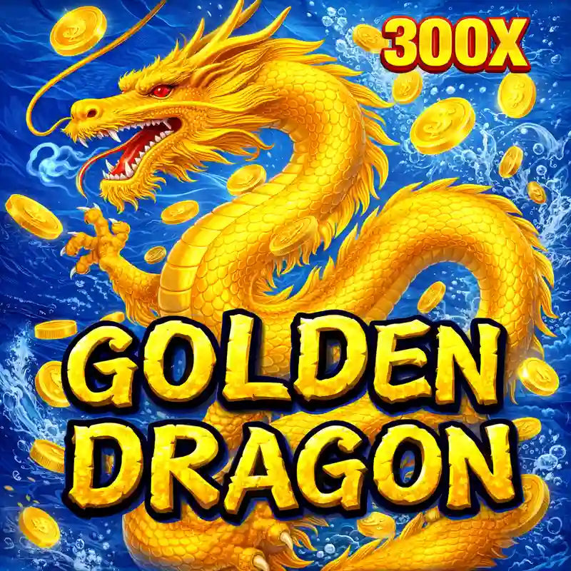 Golden Dragon Slot Game Poster